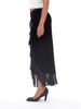 Y2K Armani skirt in black velvet W22060911  Armani Collezioni 