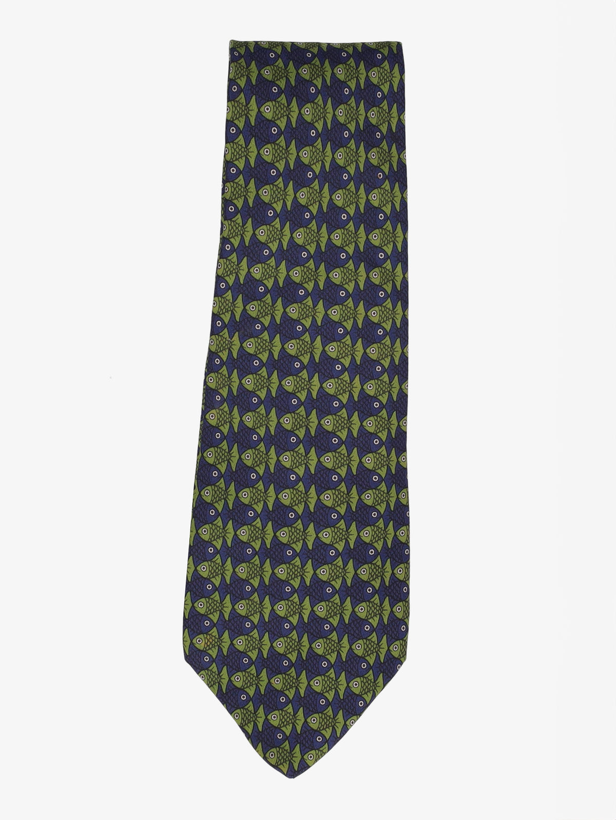 Hermès Fishes Print Tie W16062025.5  Hermès 
