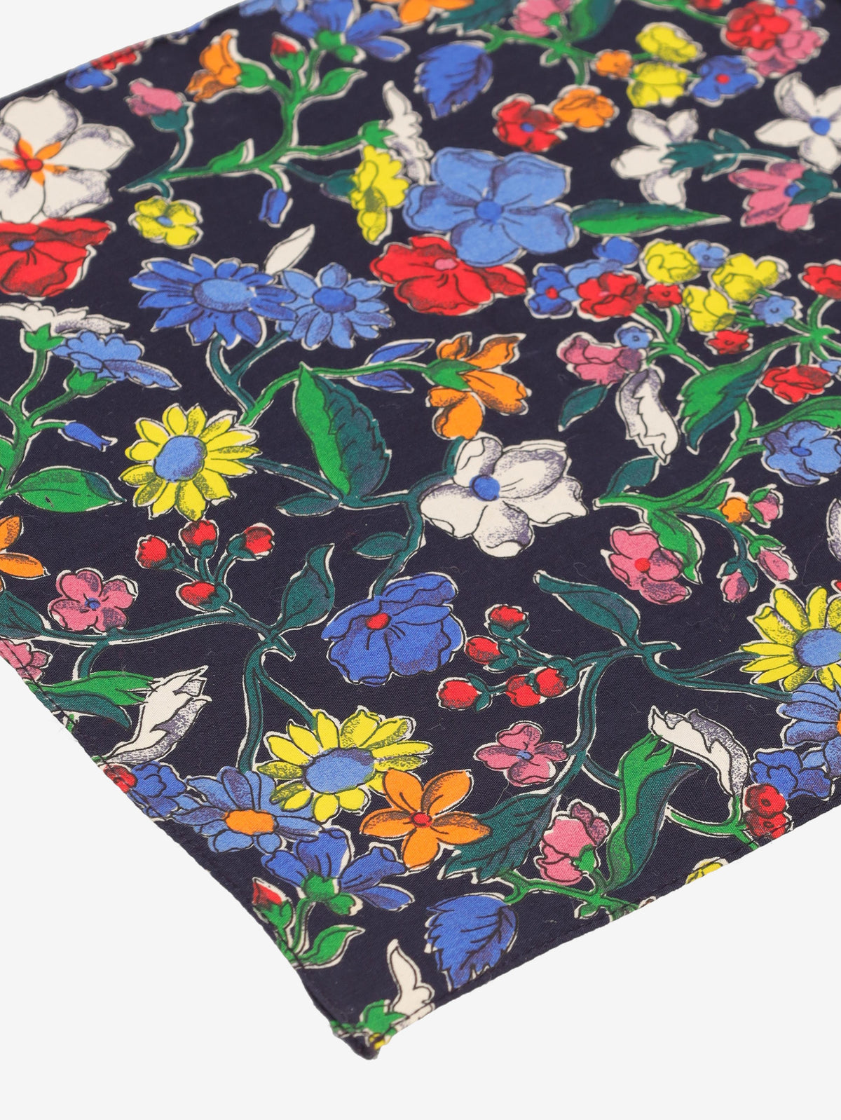 Vintage Flower Patterned Handkerchief WCV241010421.12  Vintage 