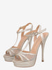 Versace Platform Sandals in Silver Leather WCV161224_73  Versace 