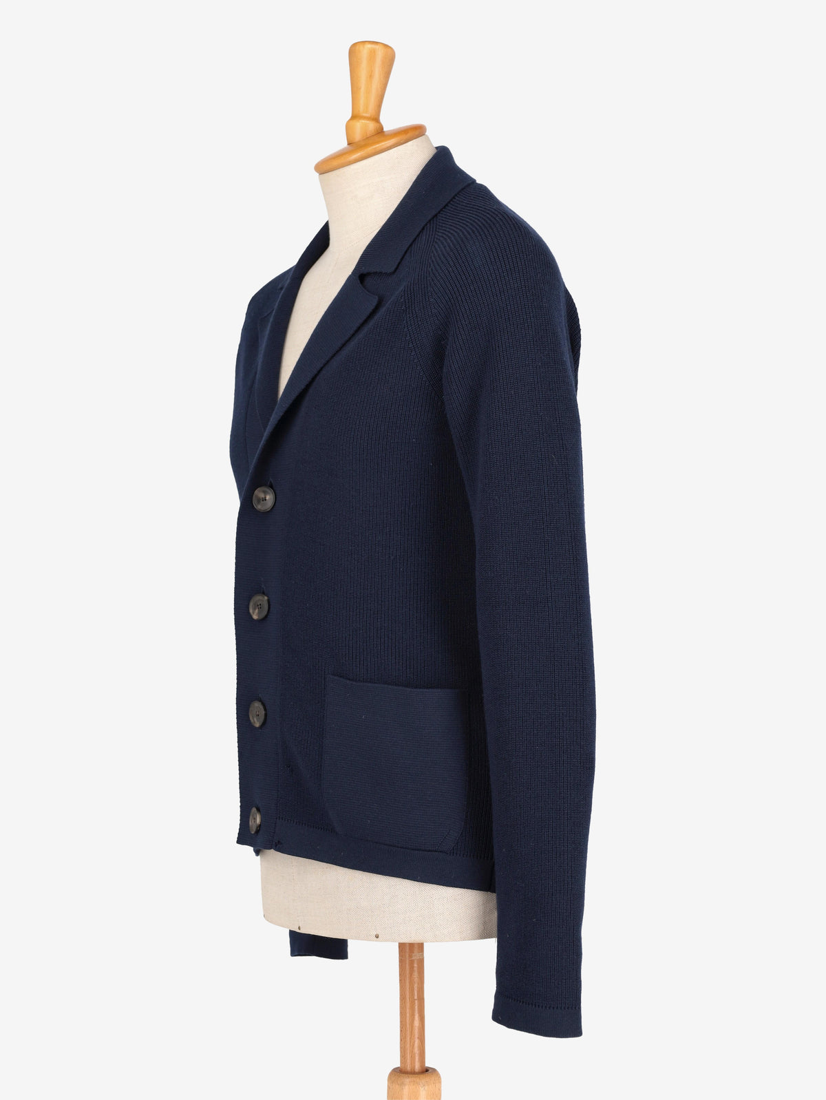 Salvatore Ferragamo Blue Knit Cardigan WCV112514  Salvatore Ferragamo 