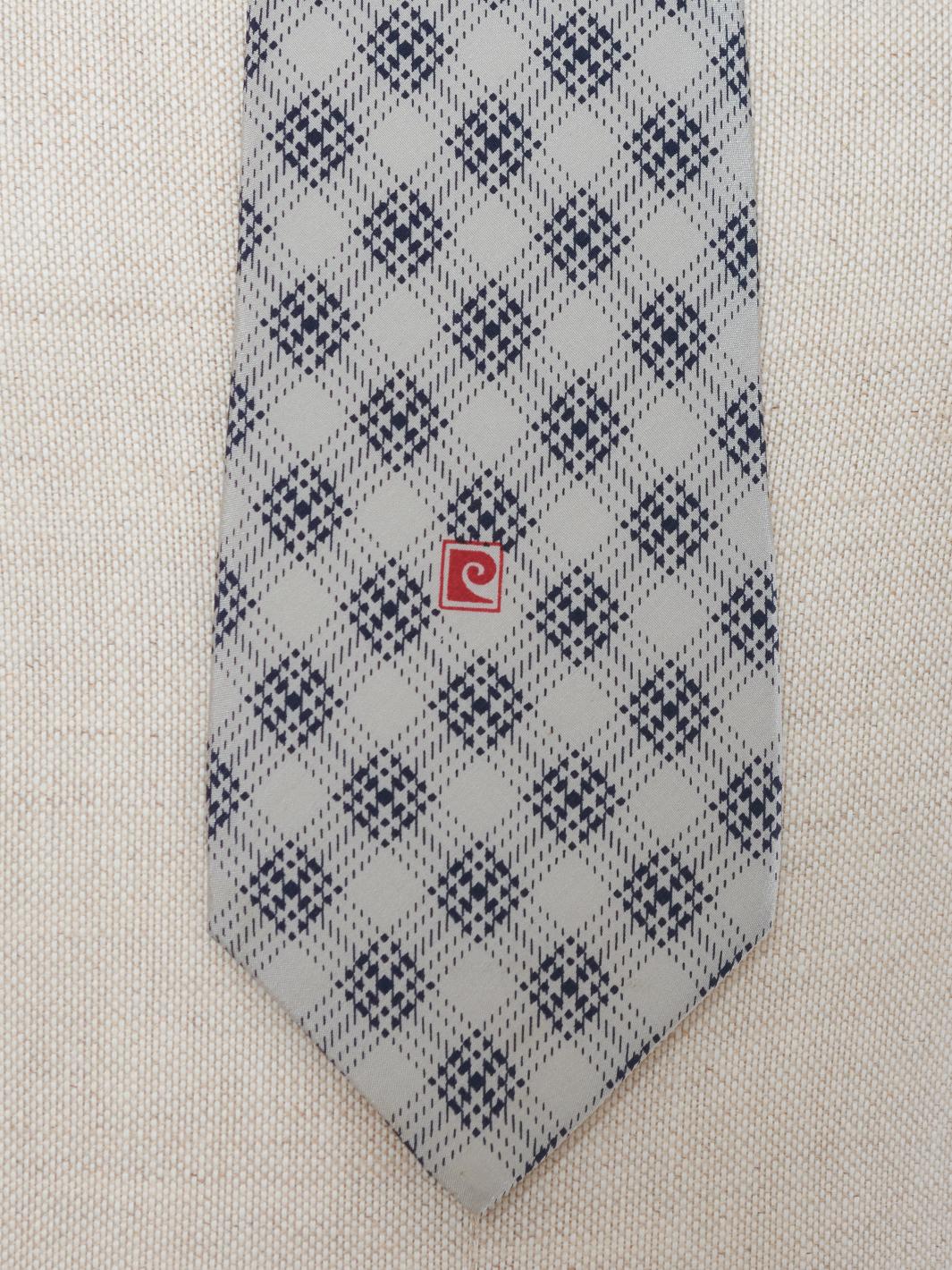 Pierre Cardin Plaid Tie