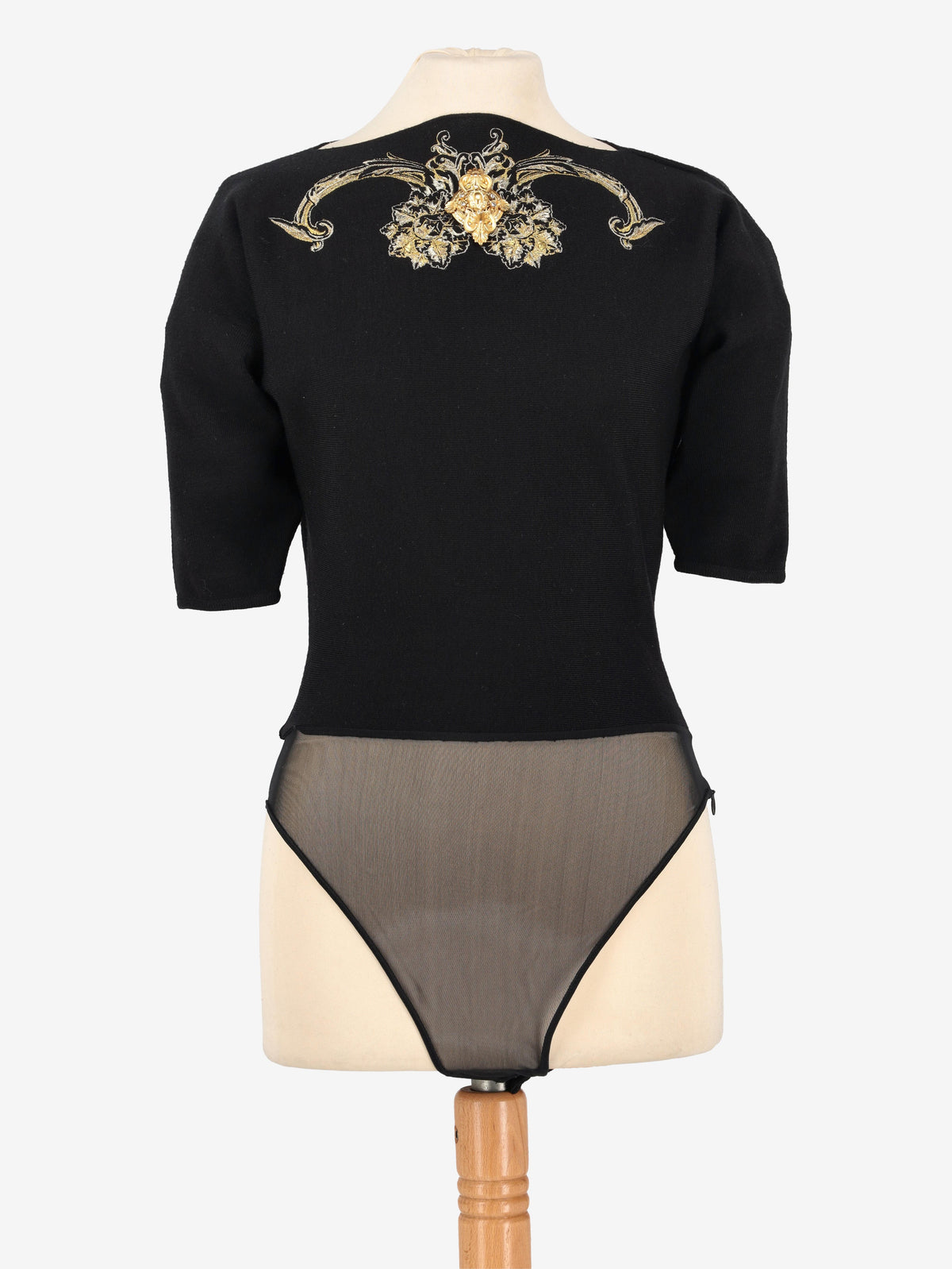 Gianfranco Ferrè Wool Bodysuit