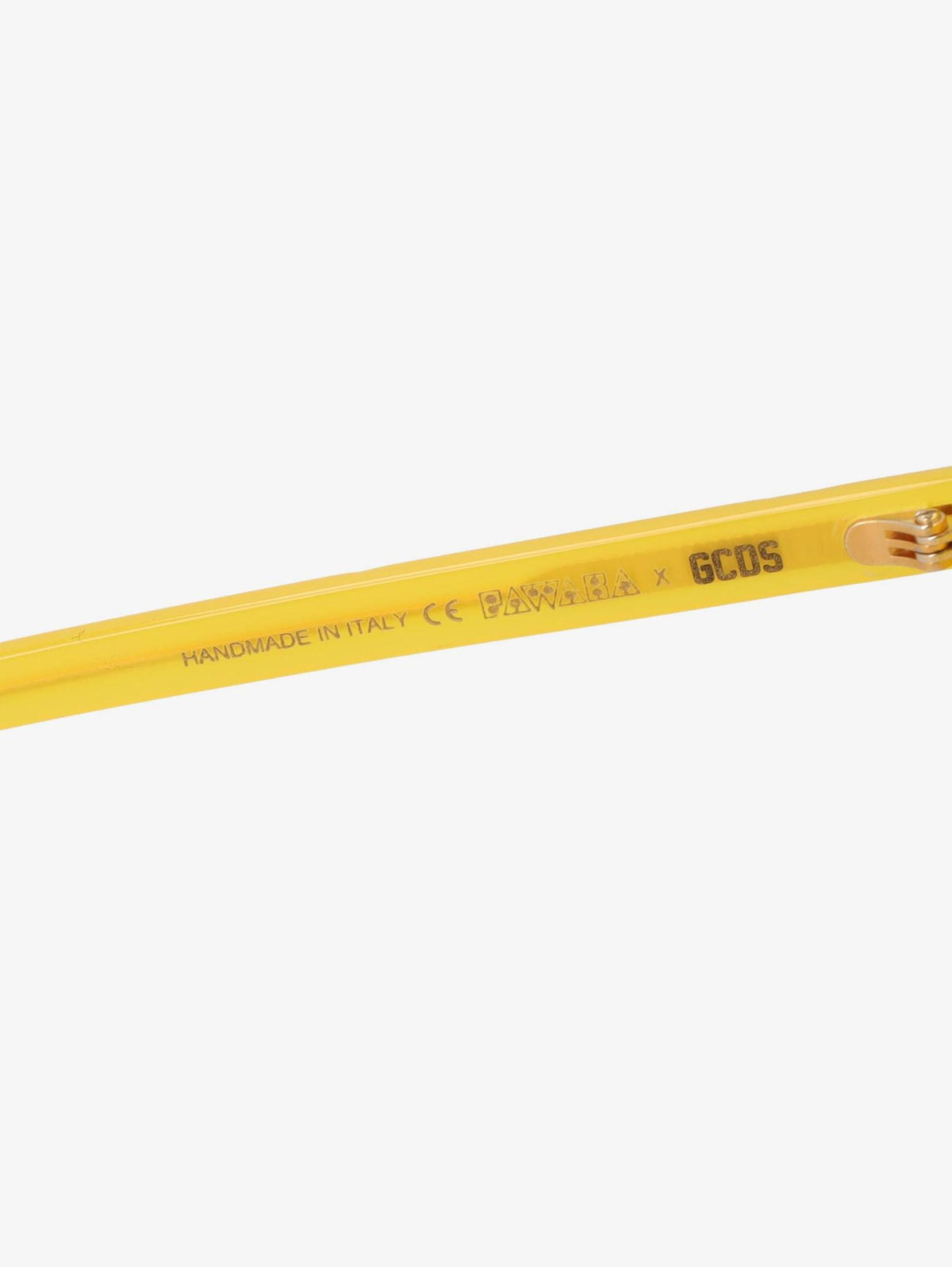 Pawaka x GCDS Yellow Sunglasses WCV250882.21  GCDS 
