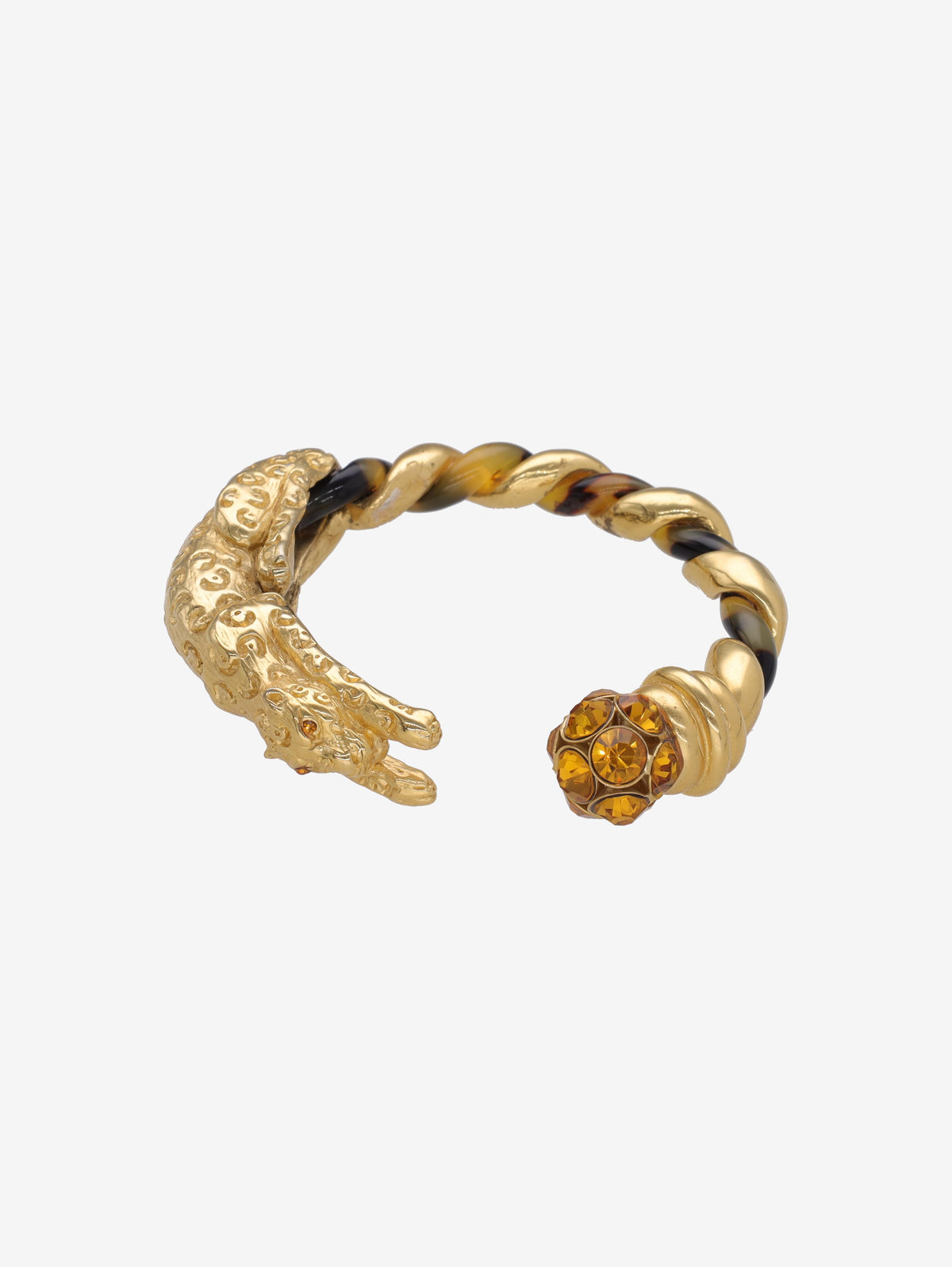 Vintage Rigid Leopard Bracelet W13426.61  Vintage 