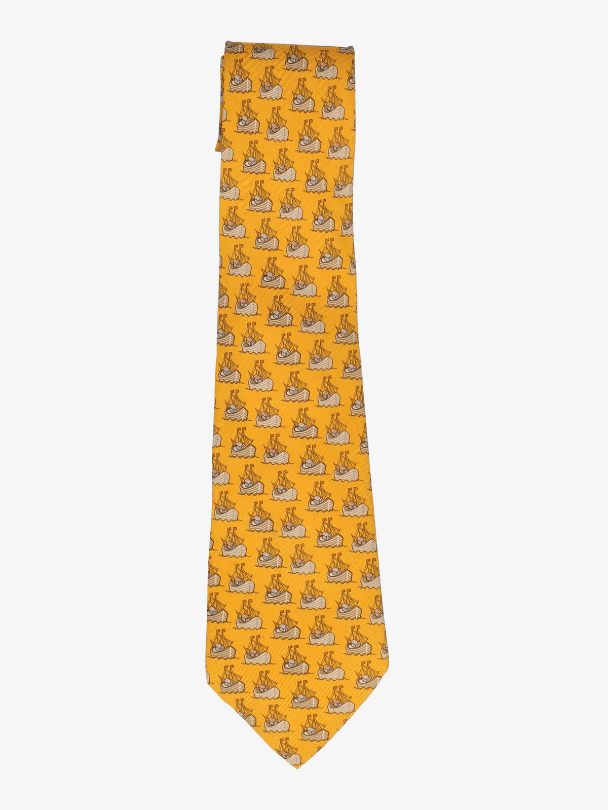 Hermès Boat Print Tie W16062025.2  Hermès 