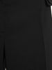 Y2K Prada black cropped woollen pants with buttons on the front W2203177  Prada 