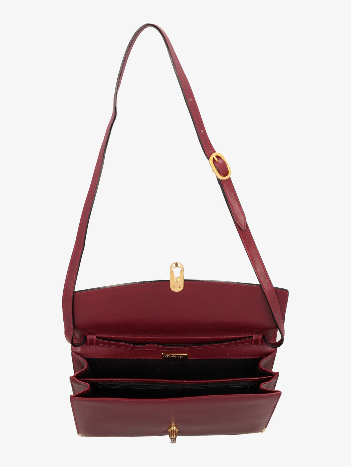 Balenciaga Burgundy Crossbody Bag W2412127  Balenciaga 