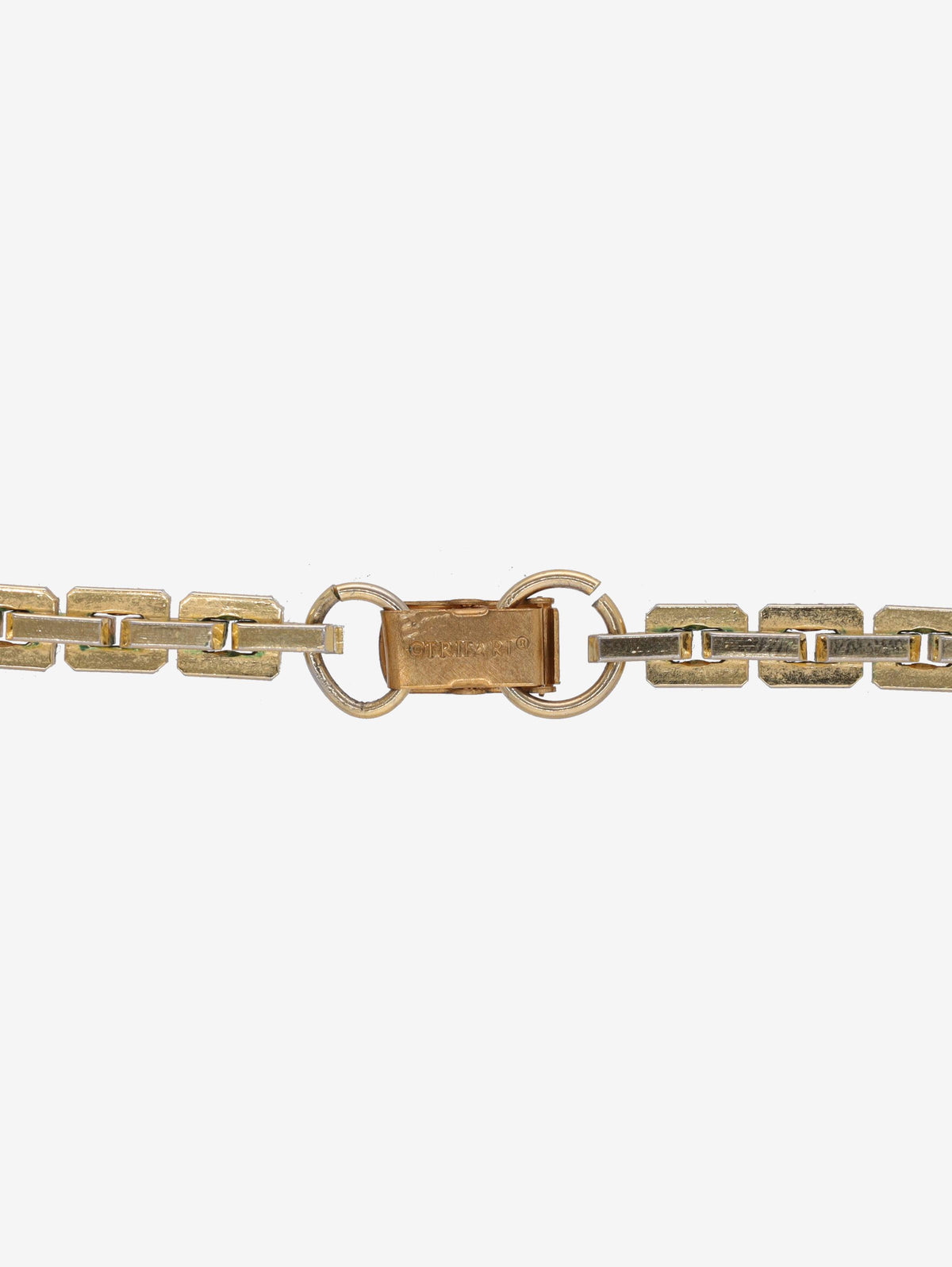 Trifari Gold-Tone Chain Link Necklace W13426.135  Trifari 