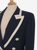 Moschino Couture 蓝白西装