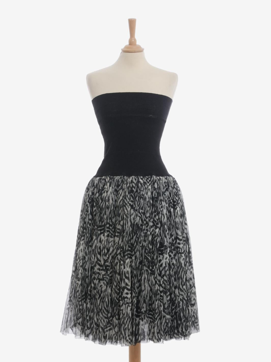 Missoni Tulle Cocktail Dress - 80s
