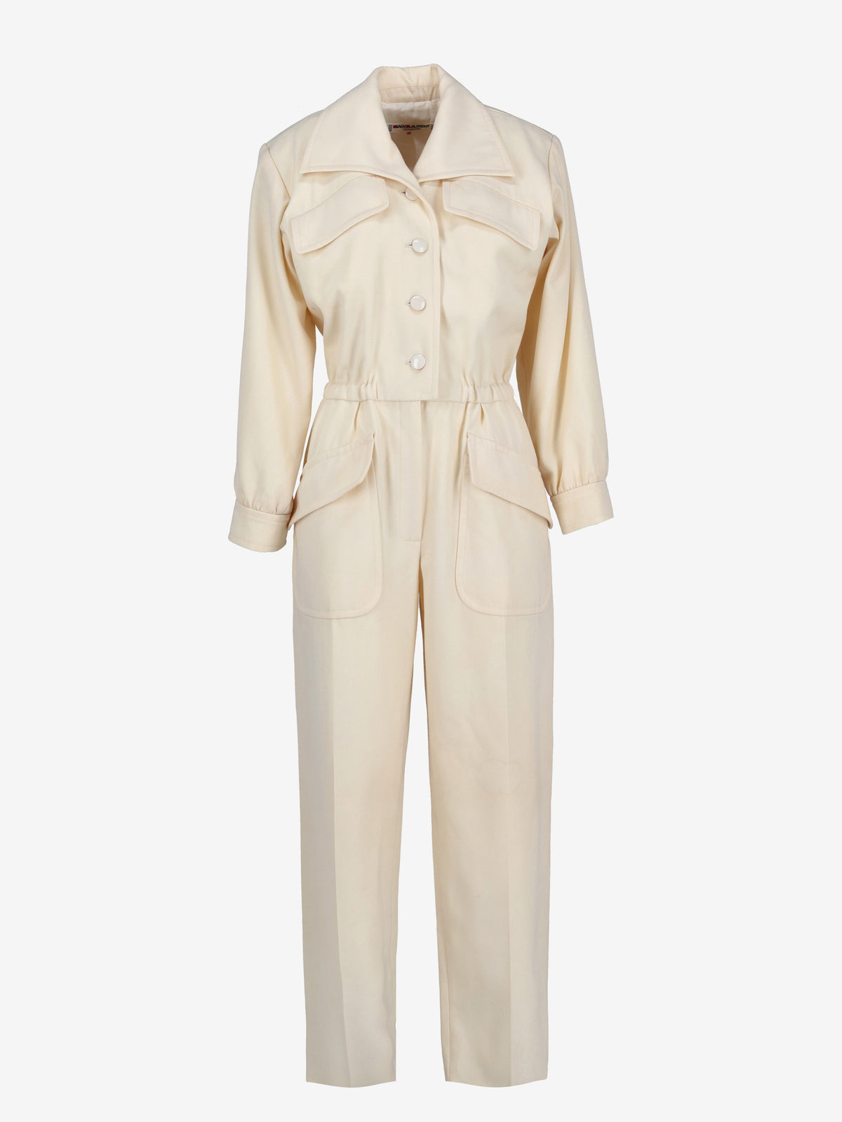 Yves Saint Laurent Ivory Jumpsuit MR120725.24  Yves Saint Laurent 