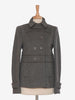Gucci wool coat grey