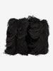 Feather Muff in Deep Black BR000584  Vintage 