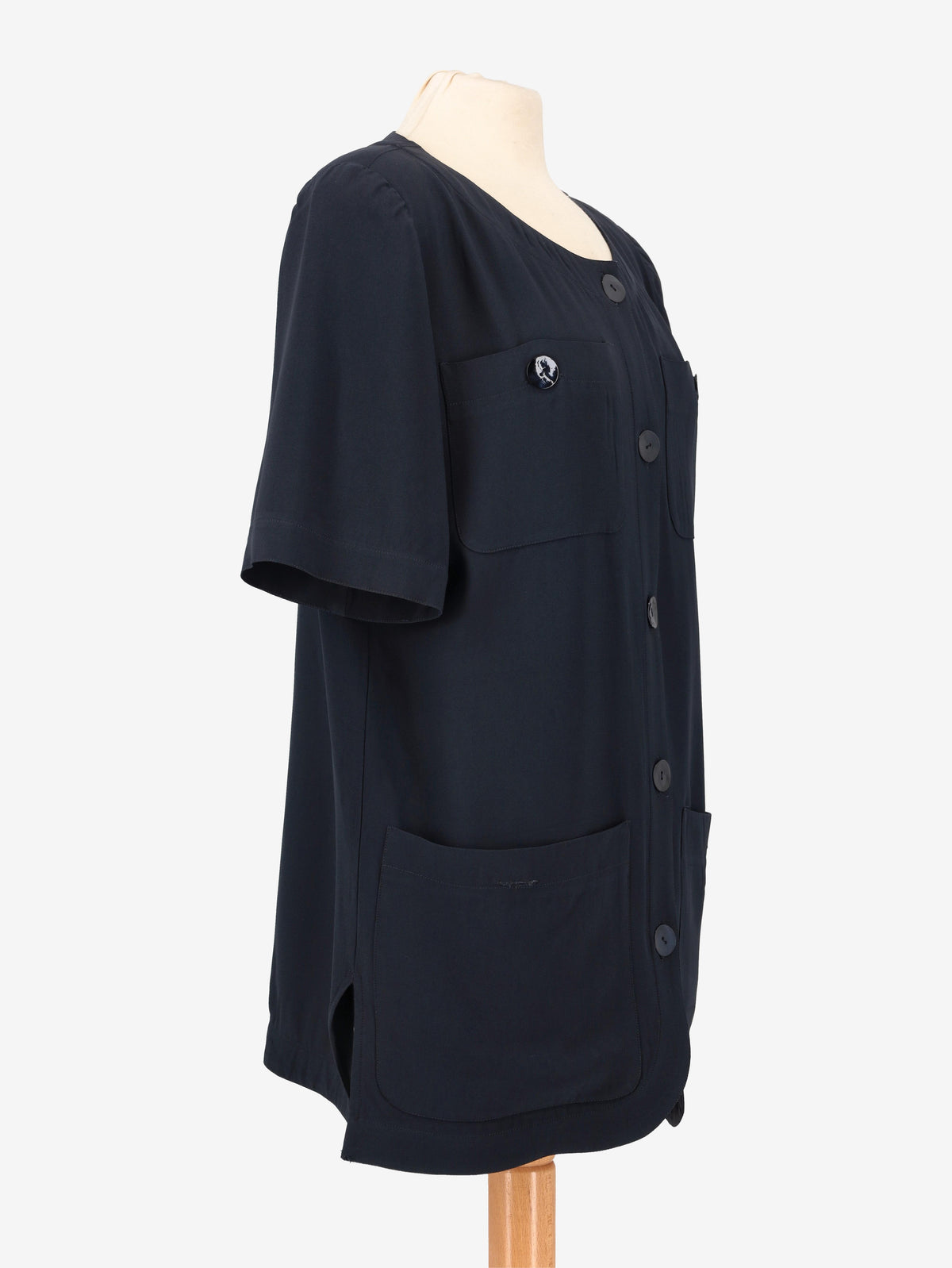 Valentino Miss V Silk Blouse