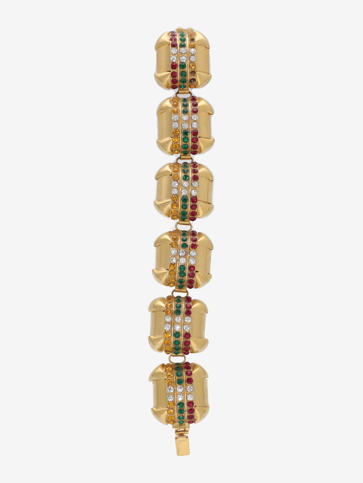 Vintage Connected Button-Like Bracelet W13426.78  Vintage 
