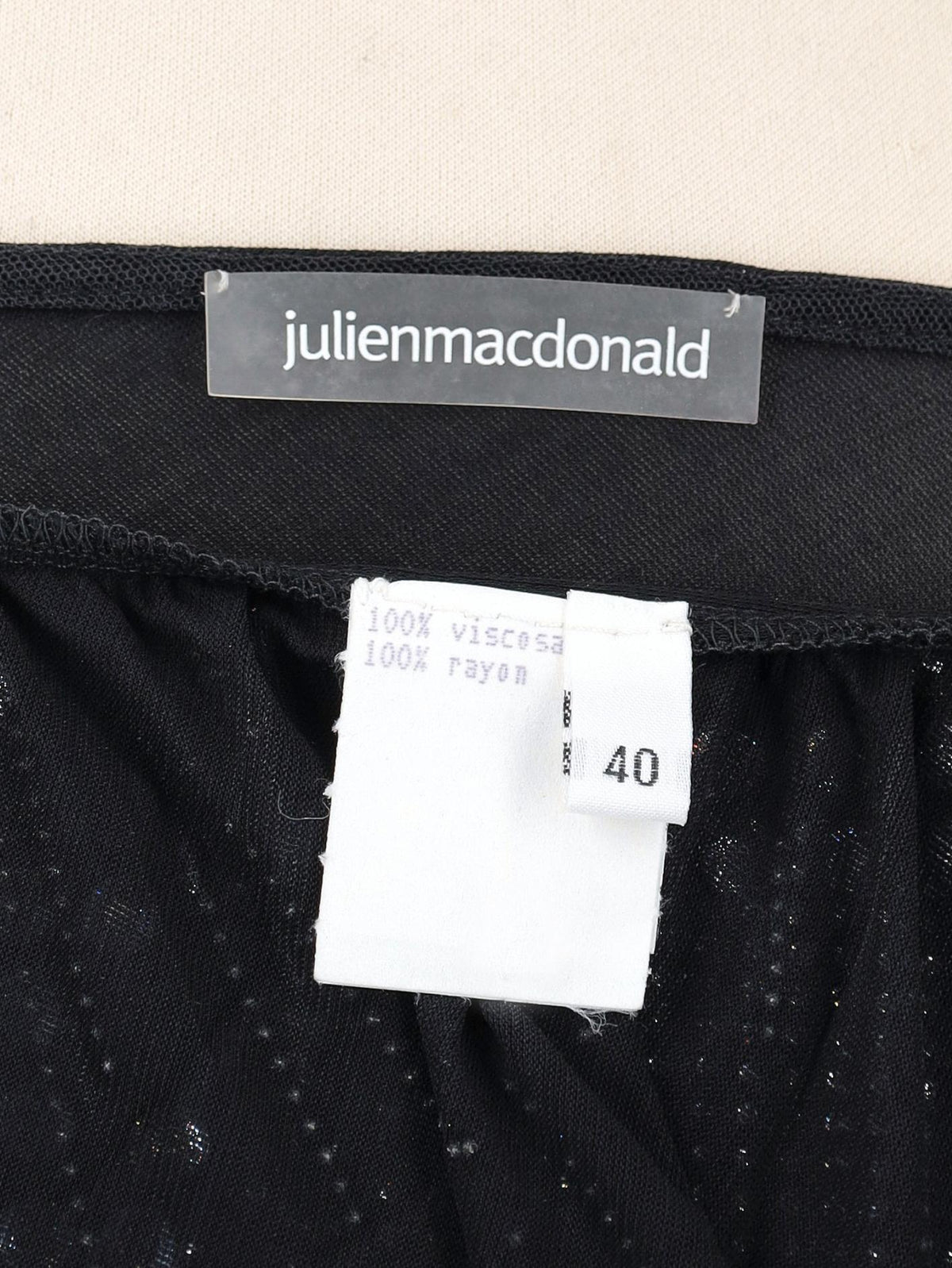 Julien MacDonald Rhinestone Dress