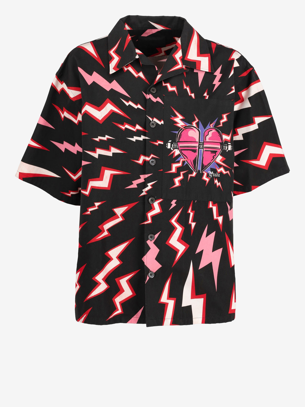 Prada Short-sleeved Shirt. MU250921.70  Prada 