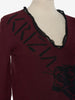 Maglia Krizia in Cashmere Bordeaux
