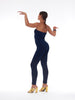 1990s Krizia jumpsuit in elecrtric blue knit C100434  Krizia 