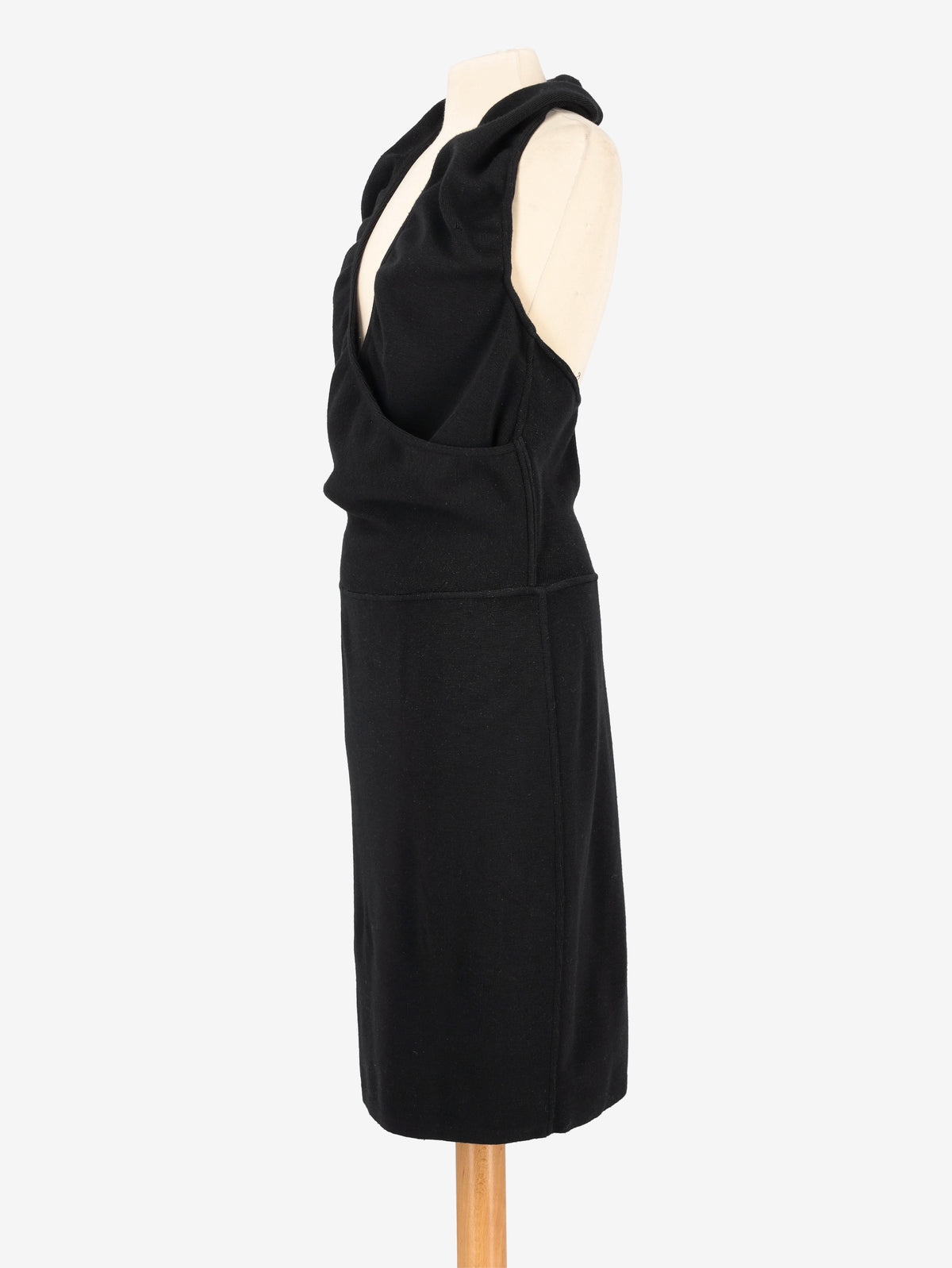 Alaïa Wool Hourglass Dress DM10043125  Alaïa 