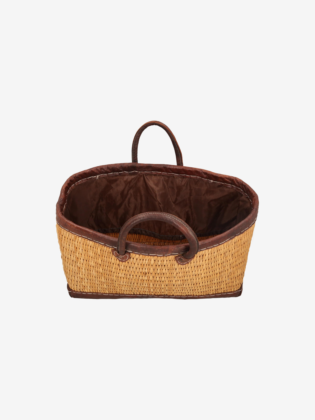 Vintage Wicker Bag W200326.4  Vintage 