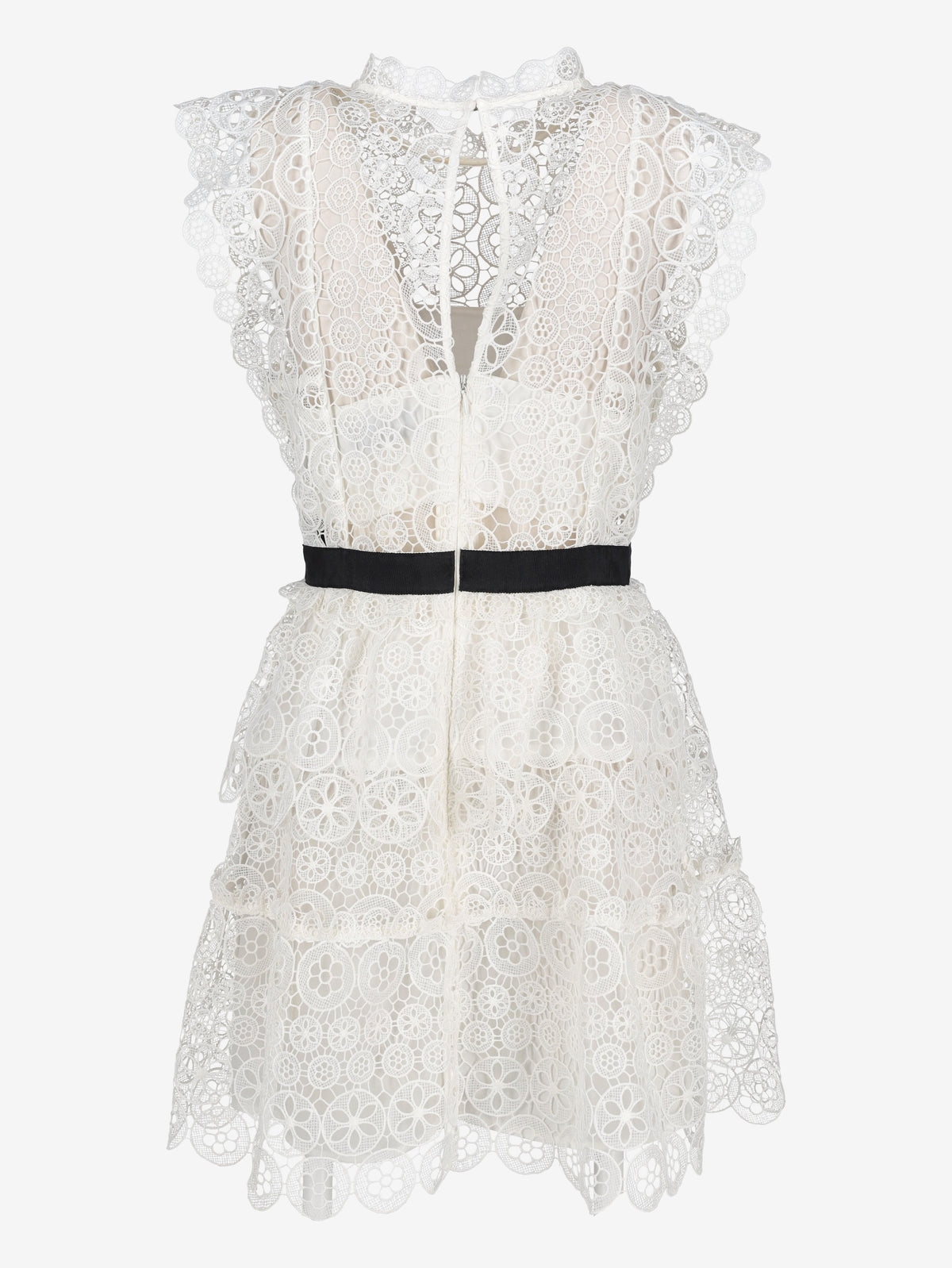 Self-Portrait Lace Tiered Mini Dress WCV26.1.2  Self portrait 