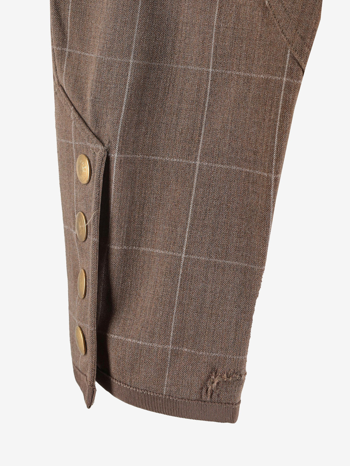 Hermès Checked Riding Trousers MR200625.46  Hermes 
