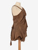 Issey Miyake Brown Suede Set DM10043112  Issey Miyake 