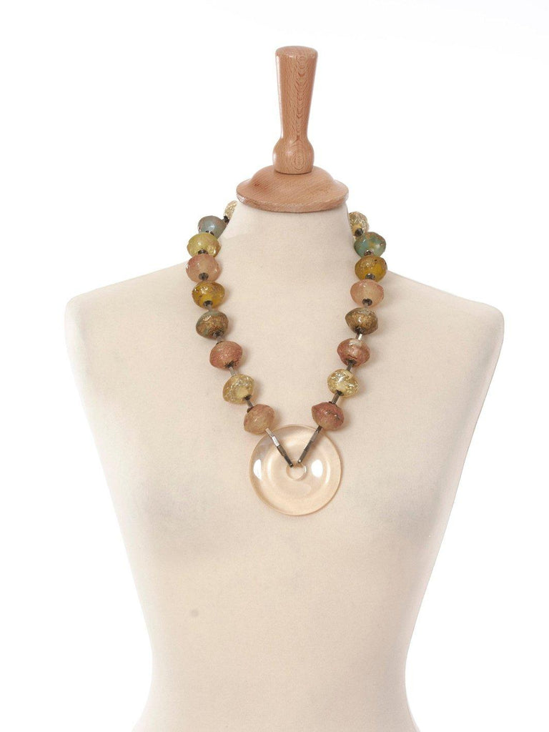 2010 Giorgio Armani necklace with resin beads W22062131  Giorgio Armani 