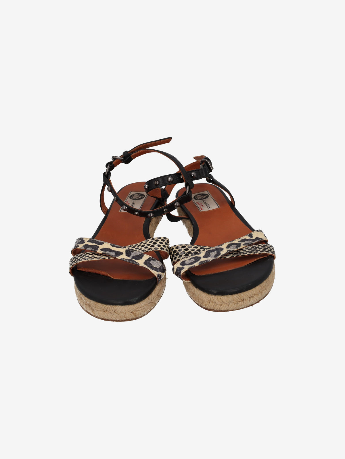 Lanvin Jute Sole Sandals CVM21.44.63  Lanvin 