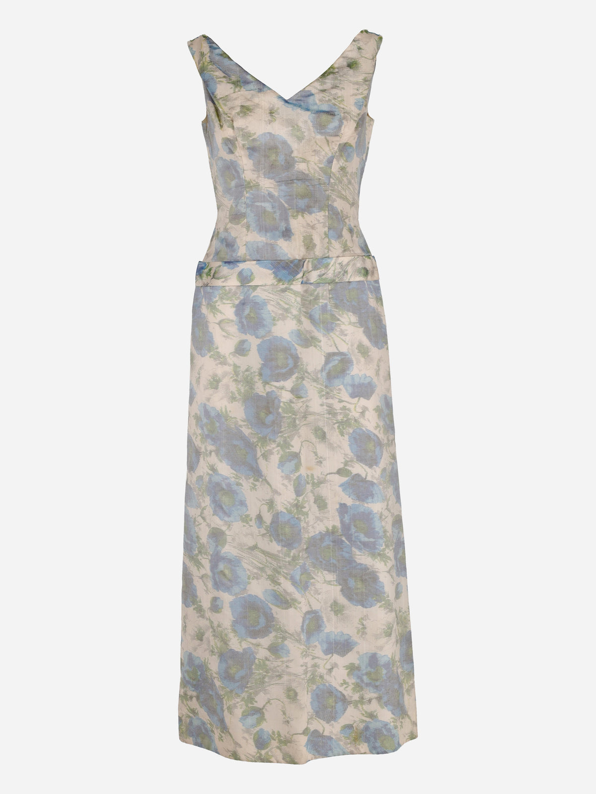 Vintage Flower Patterned Dress - 60s 20082024.9  Vintage 