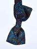 1970s silk bow tie with paisley print with paisley print W22050629  Vintage 