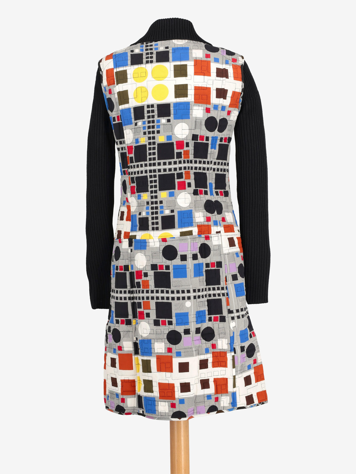 Fendi Long Multicolored Quilted Jacket W2511.64  Fendi 