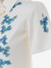 Roberta Di Camerino White Polo Shirt With Japanese Print W130524.23  Roberta di Camerino 