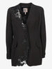 Mondrian Embellished Floral Sequin Blazer W27526.22  Vintage 