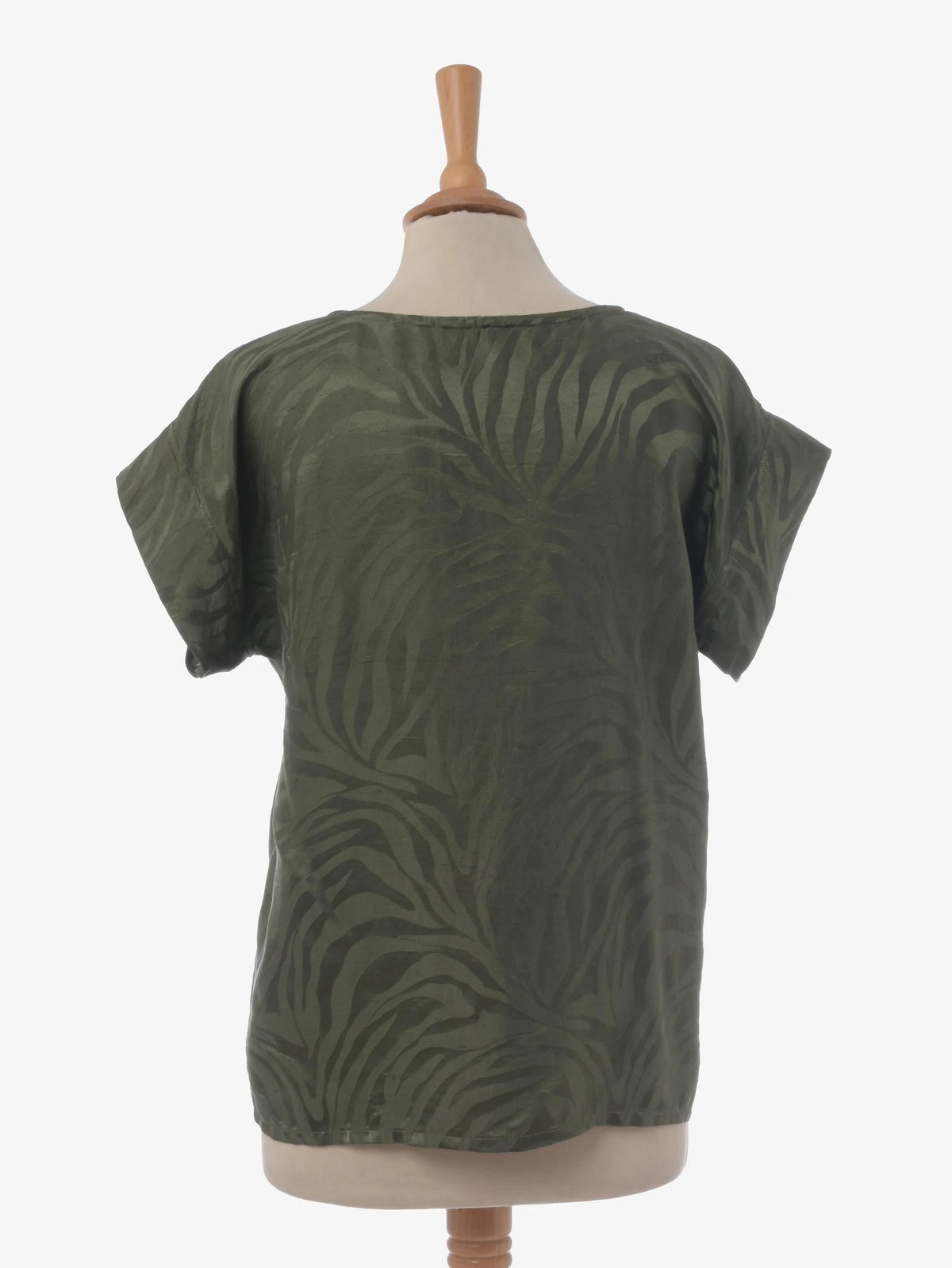 Yves Saint Laurent Zebra Patterned Top WCV23051836  Yves Saint Laurent 