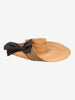Vintage Big Straw Hat with Statement Bow W27526.152  Vintage 