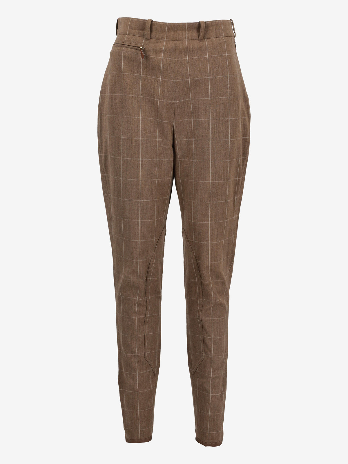 Hermès Checked Riding Trousers MR200625.46  Hermes 