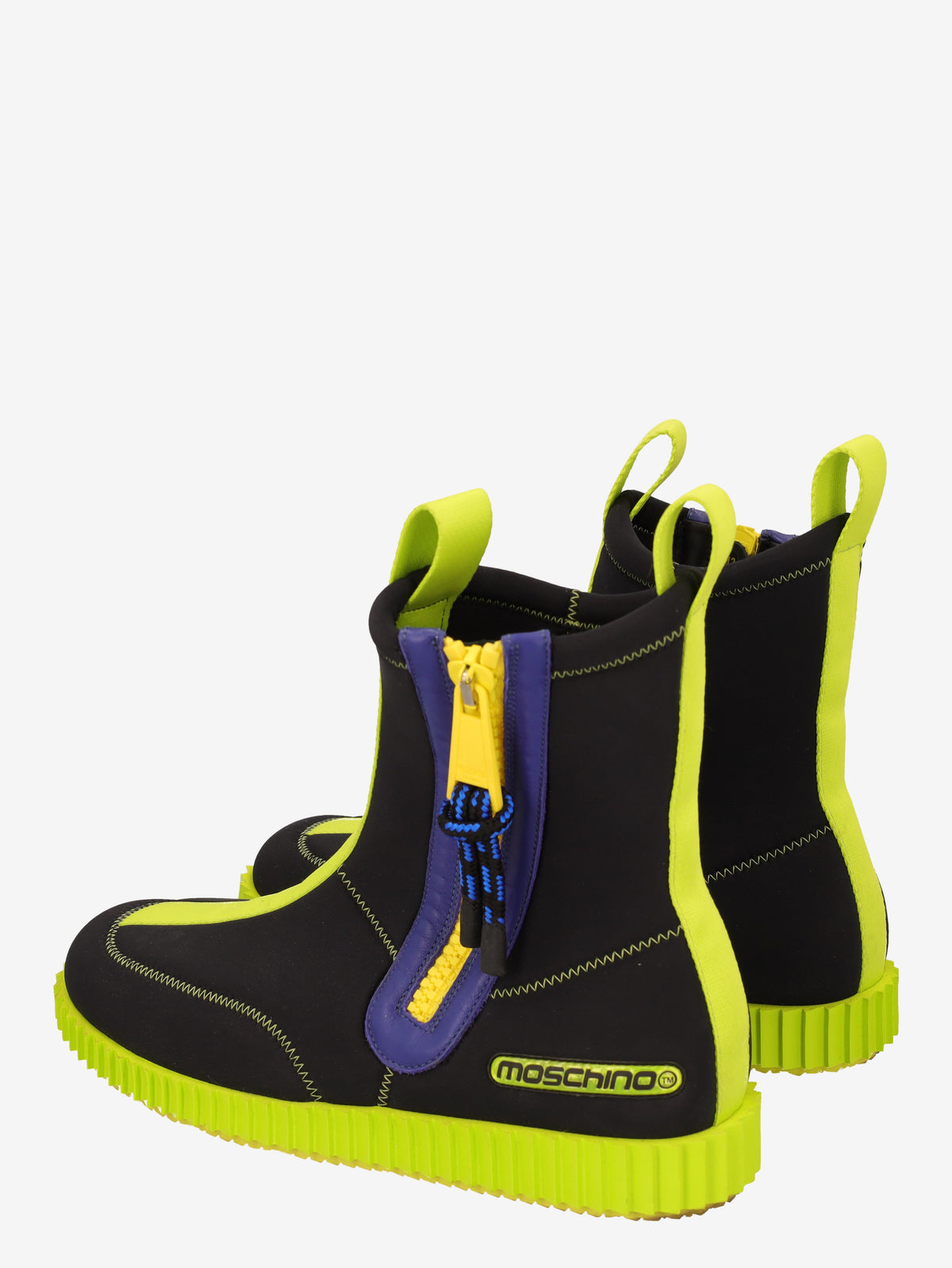 Moschino Surfer Boots in Multicoloured Neoprene WCV250874.07  Moschino 