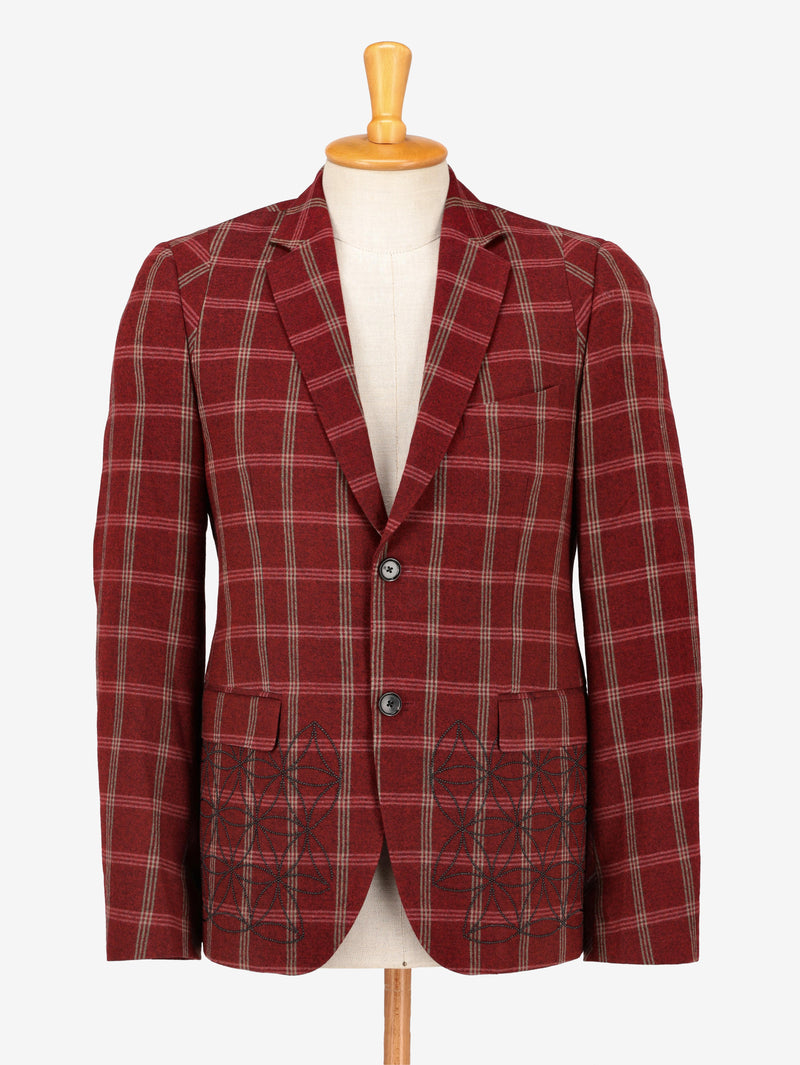 Richmond Checked Blazer WCV250809.04  John Richmond 