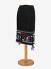 Gonna midi in lana Fendi