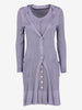 Vintage Knit Dress with Long Cardigan Set W7426.44  Vintage 