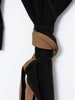Y2K Diane Von Furstenberg black and beige wrap dress W22050408  Diane Von Furstenberg 
