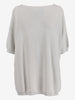 Fabiana Filippi Silver Lurex Maxi Shirt
