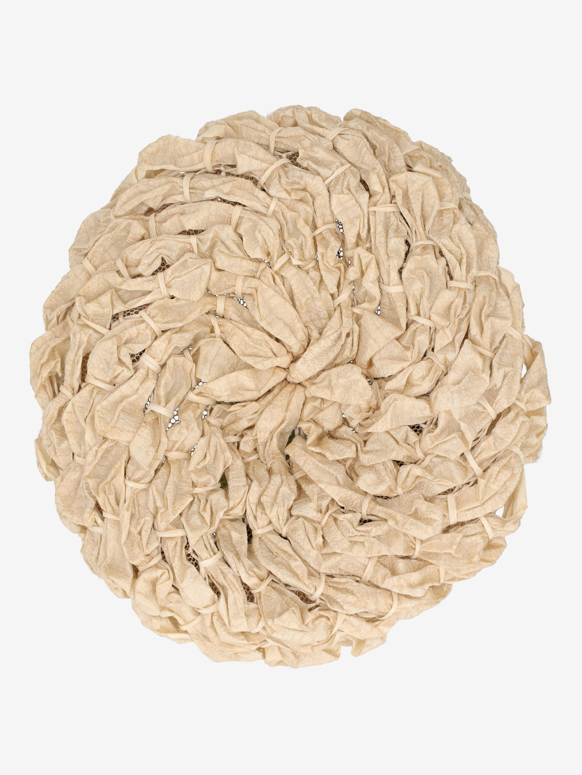 Vintage Floral-Effect Plastic Beret W27526.145  Vintage 
