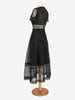 Maje Black Eyelet Lace Midi Dress WCV161224_68  Maje 