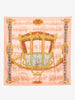 Hermès Silk Scarf Printed "La Berline D'or"