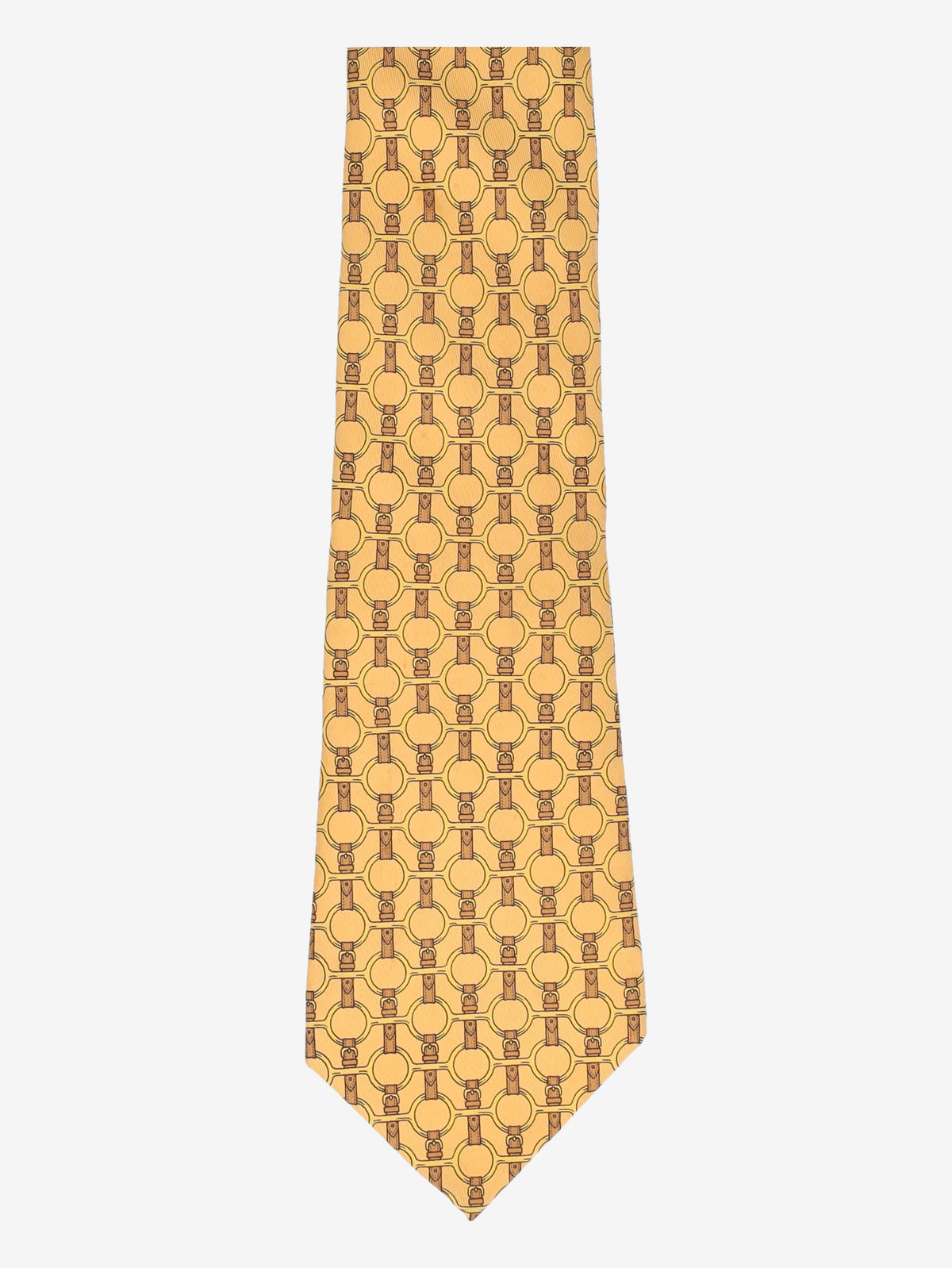 Hermès Horsebit Motif Silk Tie W24626.5  Hermès 