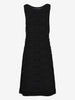 Malo Black Sleeveless Dress WCV241010142  Malo 